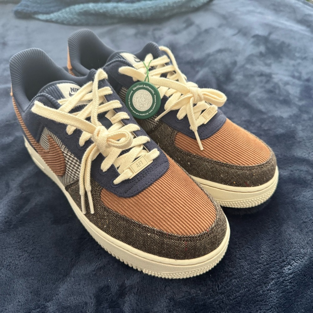 Nike Air Force 1 "07 Premium Tweed Corduroy" sneakers